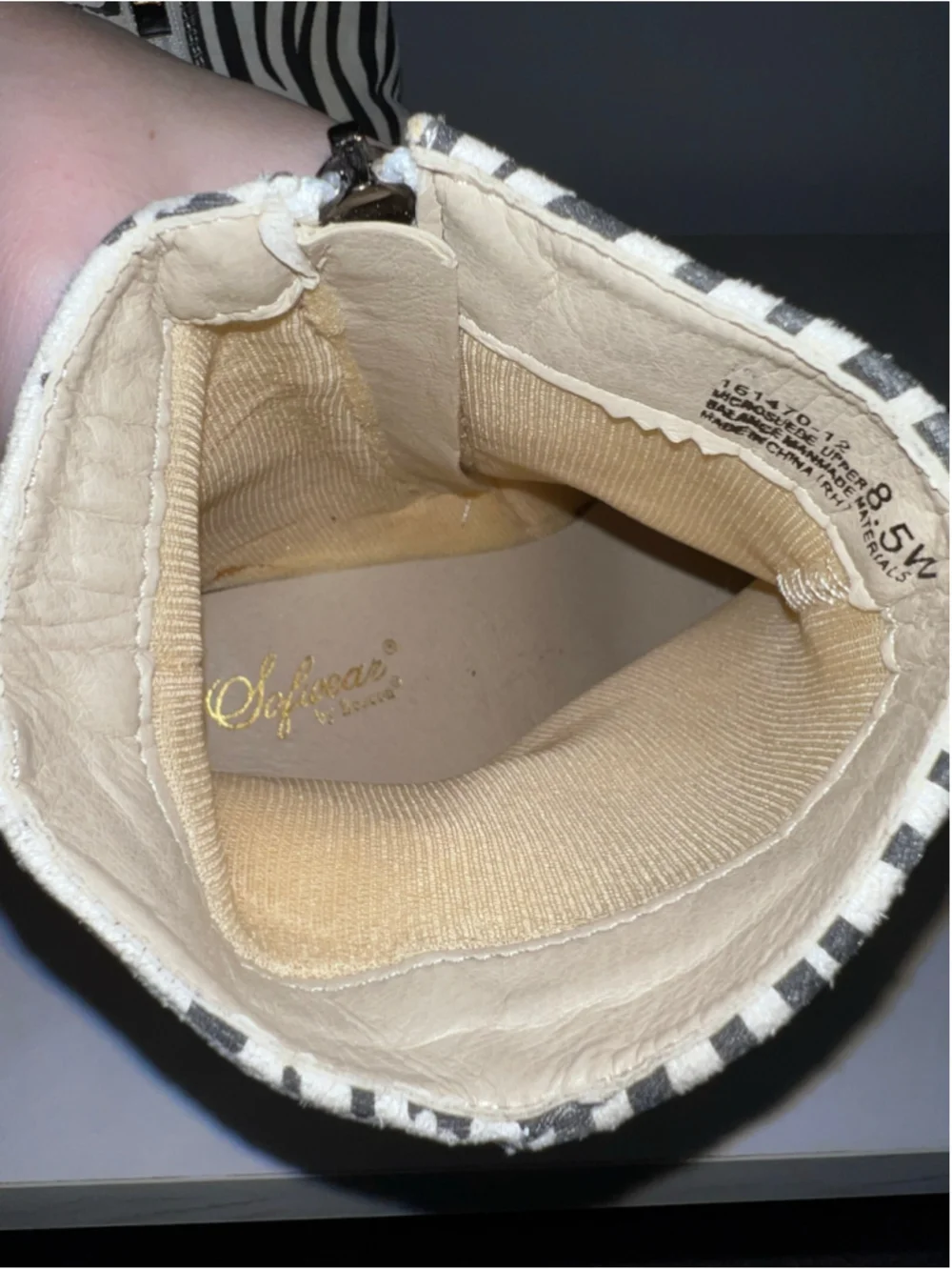 Sofwear Beacon vtg microsuede